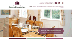 Desktop Screenshot of jenyaproperties.com